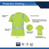 Ge HV Safety TShirt, Short Sleeve, Reflective Tape, S GS112GS